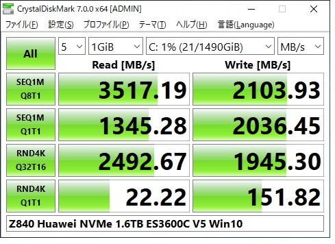 【otto認定中古】中古 HP Z840 Workstation E5-2690V3 2CPU M4000 NVMe Win10